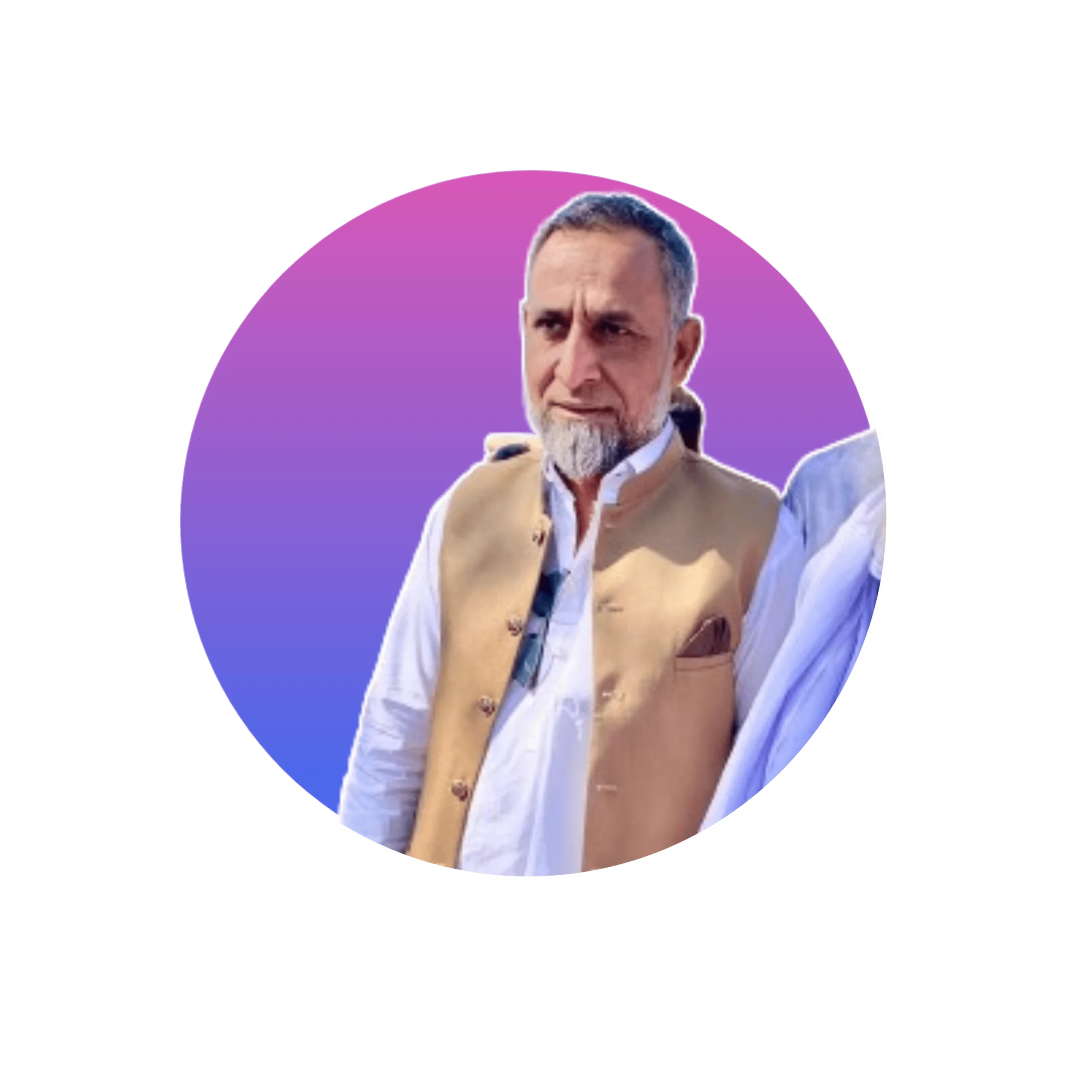 Image showing Ayoub, CEO of HostLama, leading the team with expertise in hosting and domains