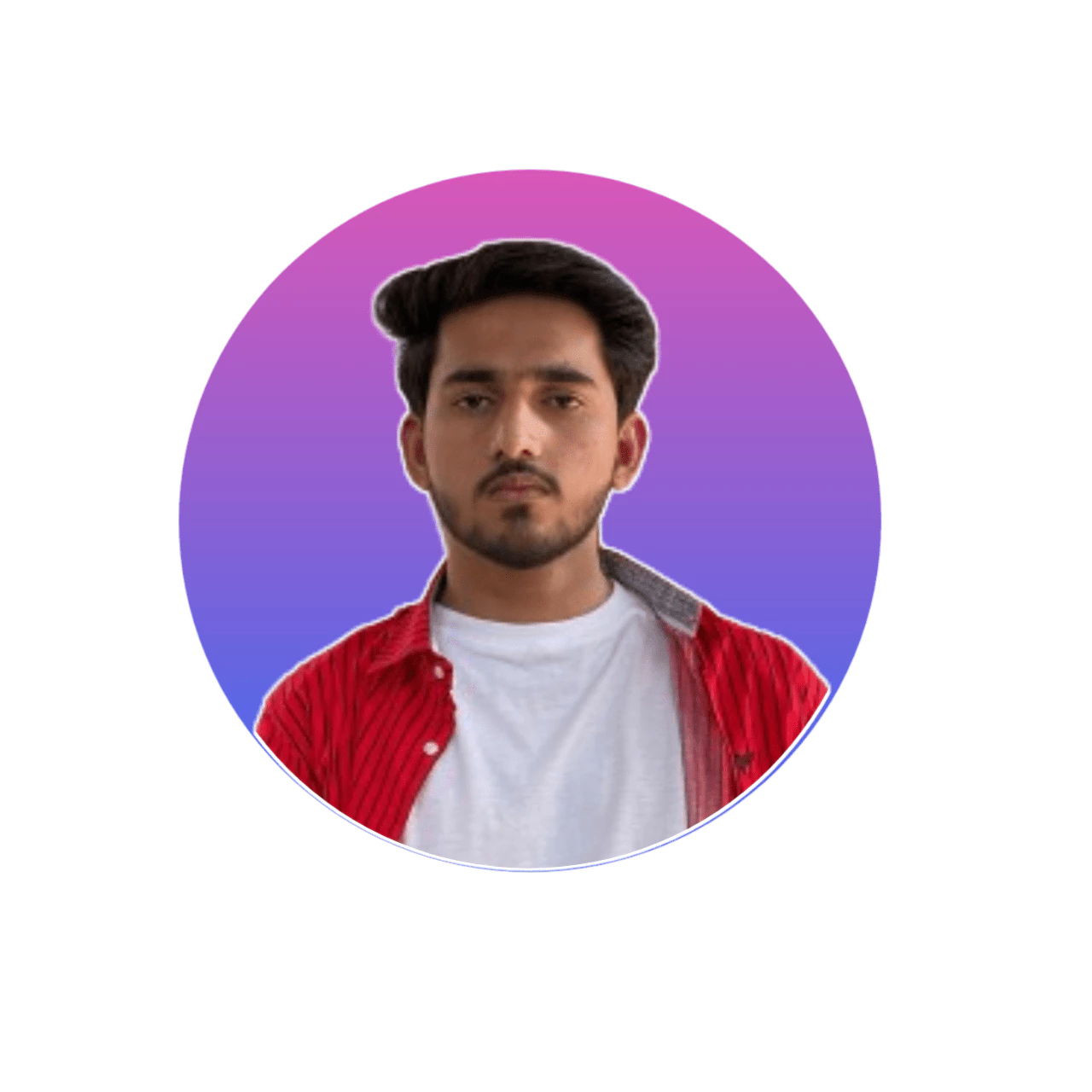 Image showing Rehan, support team member at HostLama, assisting customers with hosting and domain issues efficiently.