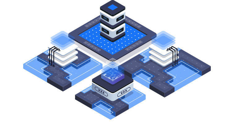 Illustration showing fast shared hosting solutions by HostLama for users looking to Buy cPanel Shared Hosting plans.